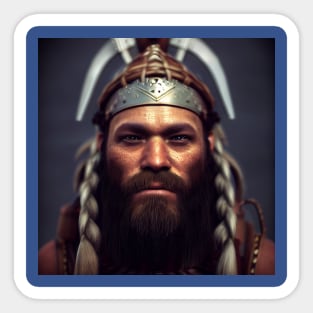 Viking Raider Sticker